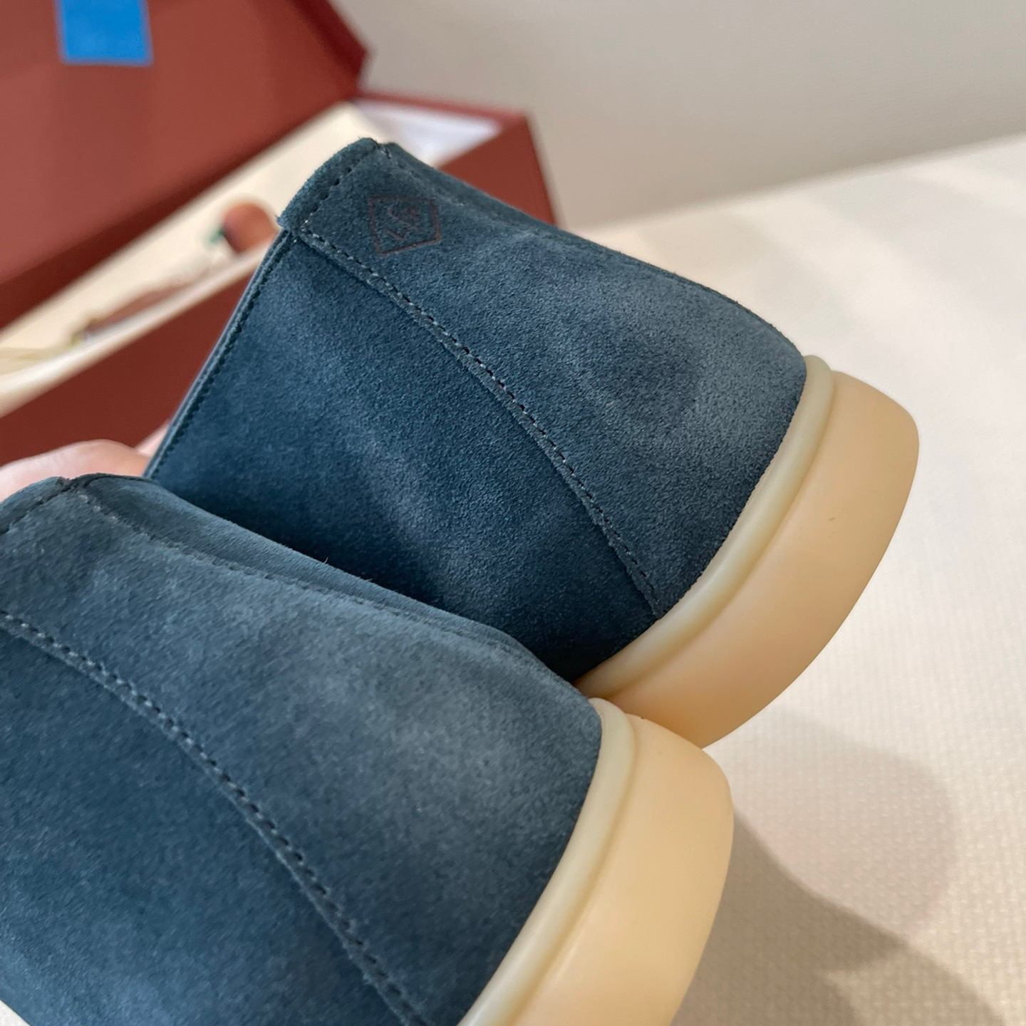 Loro Piana Unisex Loafers High Top Size 36-45