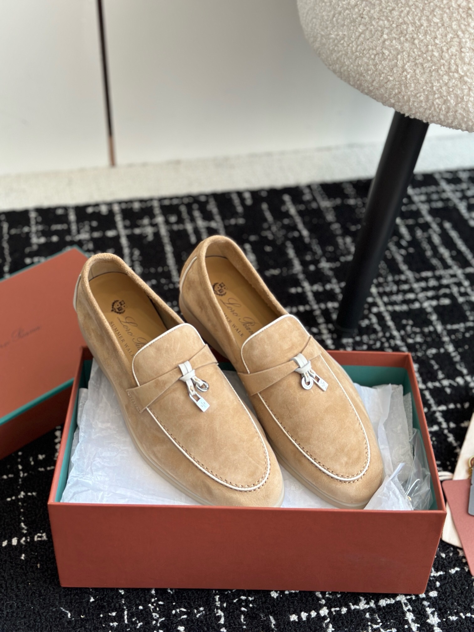Loro Piana Unisex Loafers Size 36-45