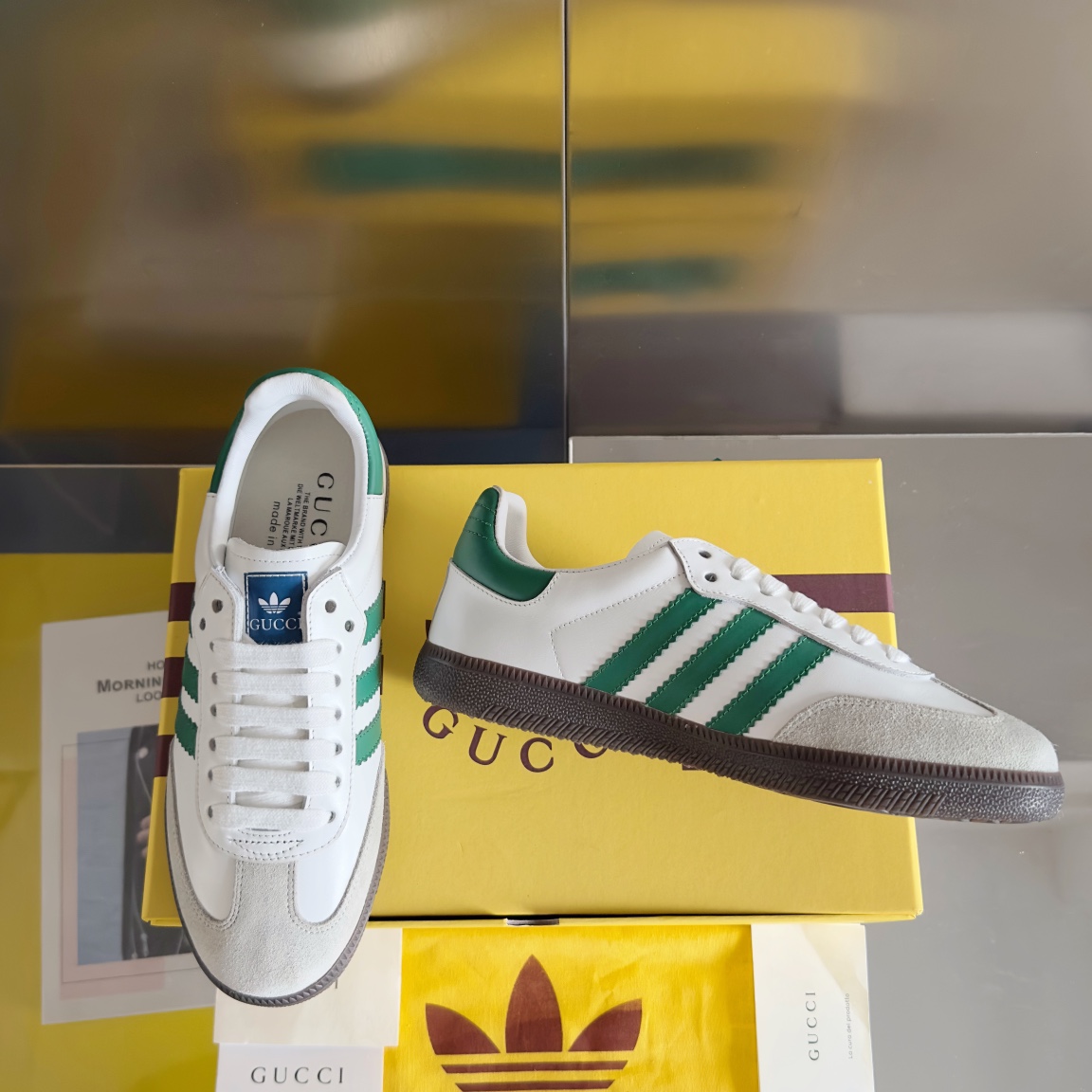 Gucci x Adidas Gazelle Sneaker Size 36-46