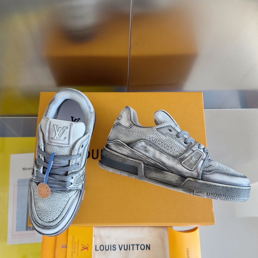 Louis Vuitton 2024ss Trainer Sneaker Size 36-46