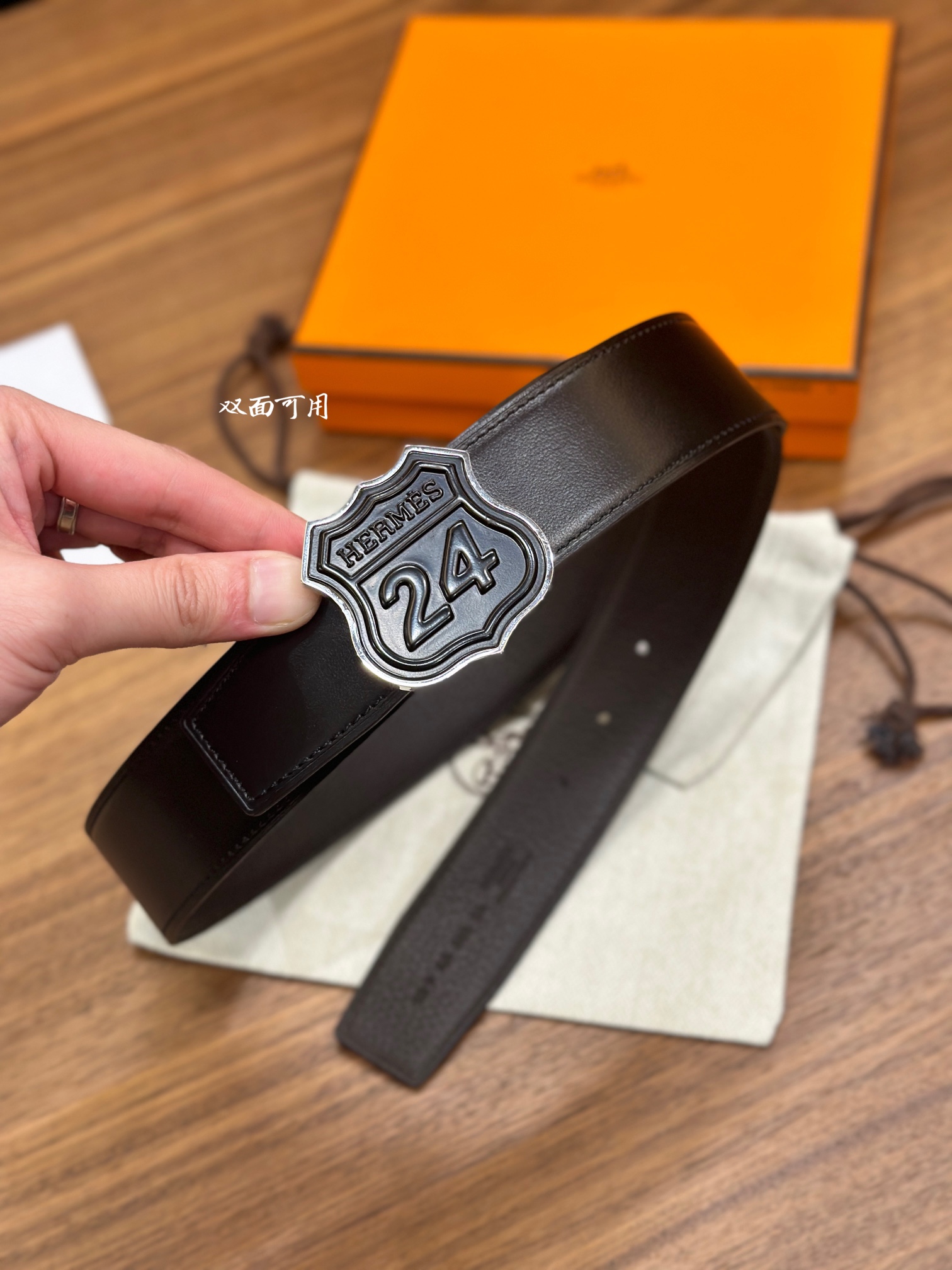 Hermes Men Belt Width 3.8cm