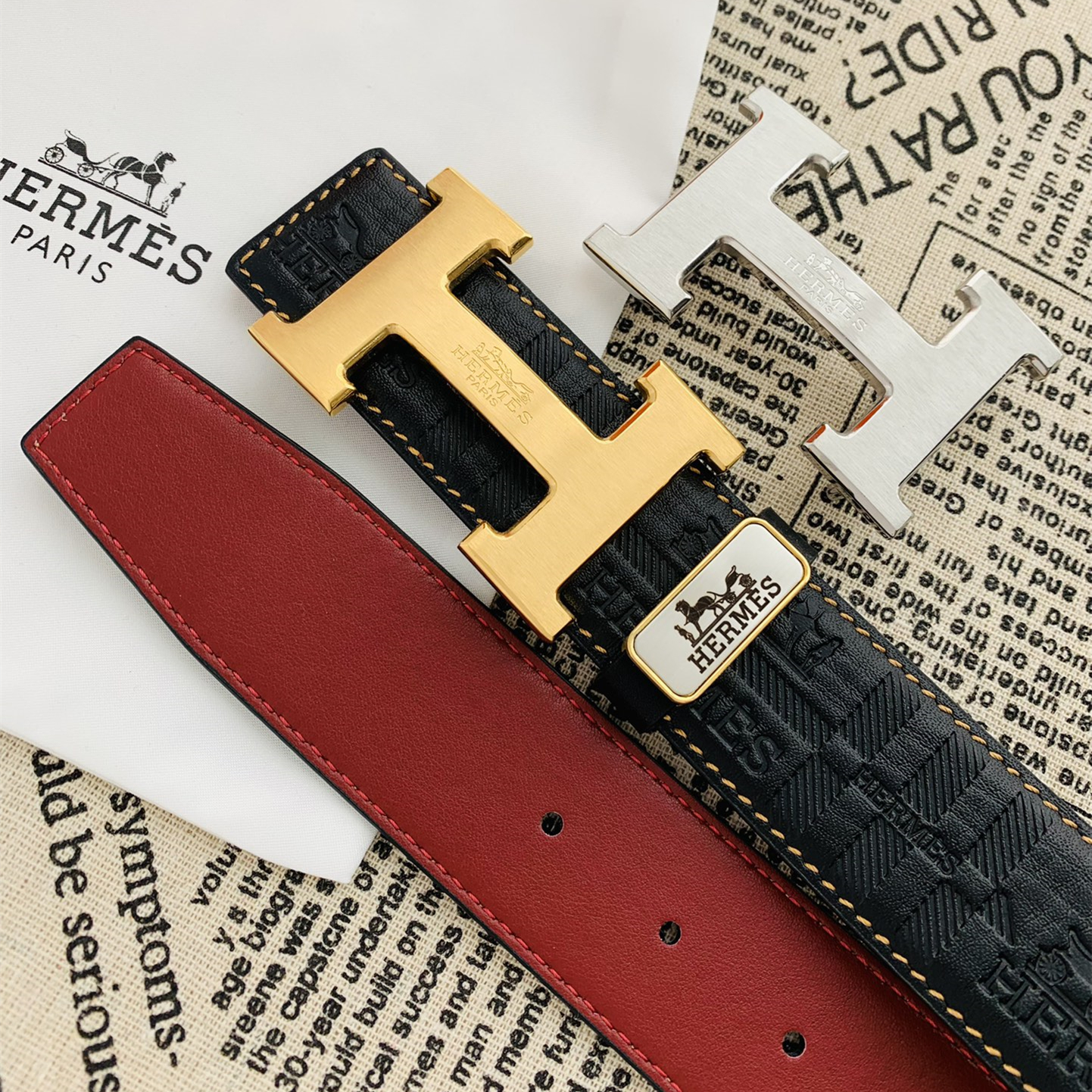 Hermes Men Belt Width 3.8cm