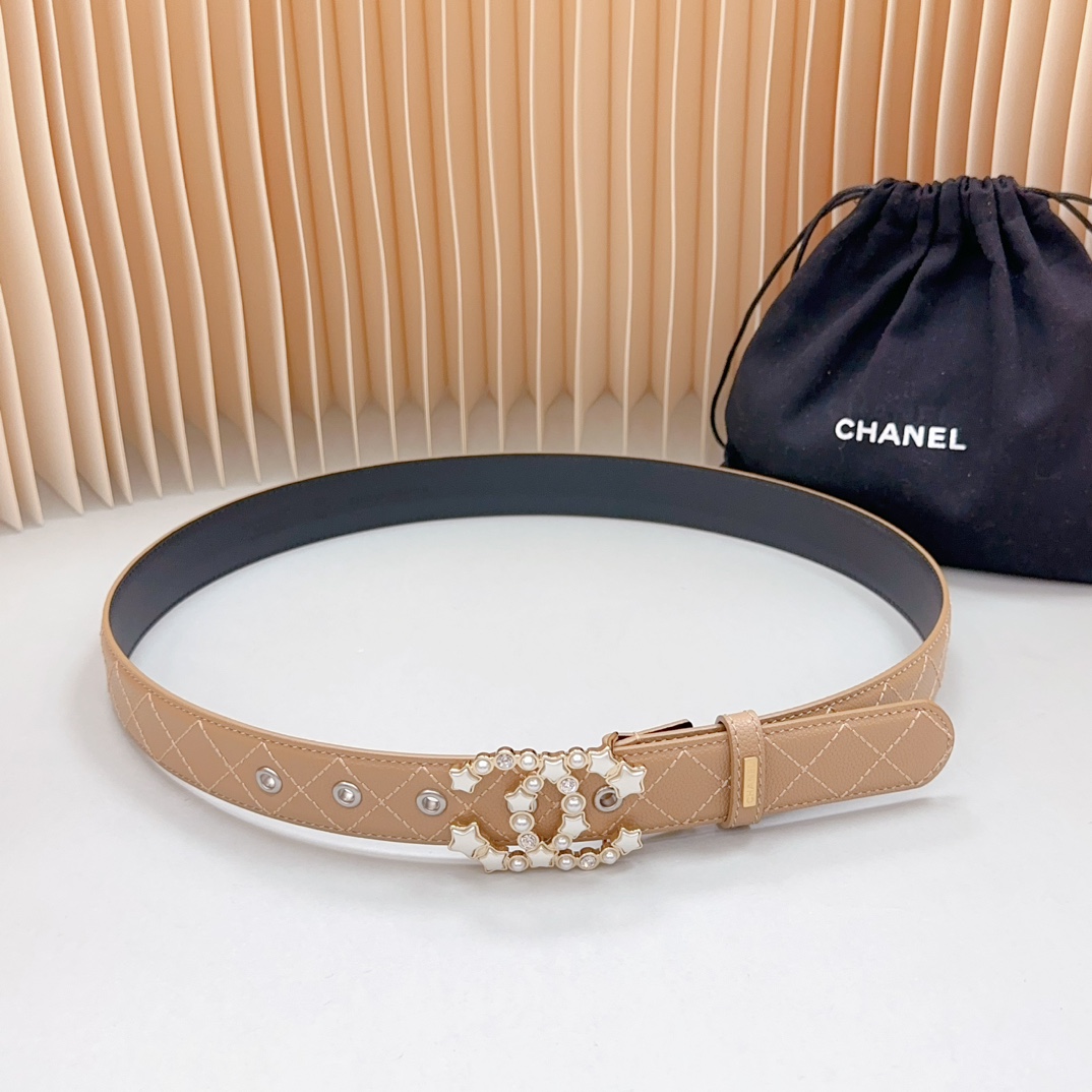 Chanel Women Belt Width 3cm