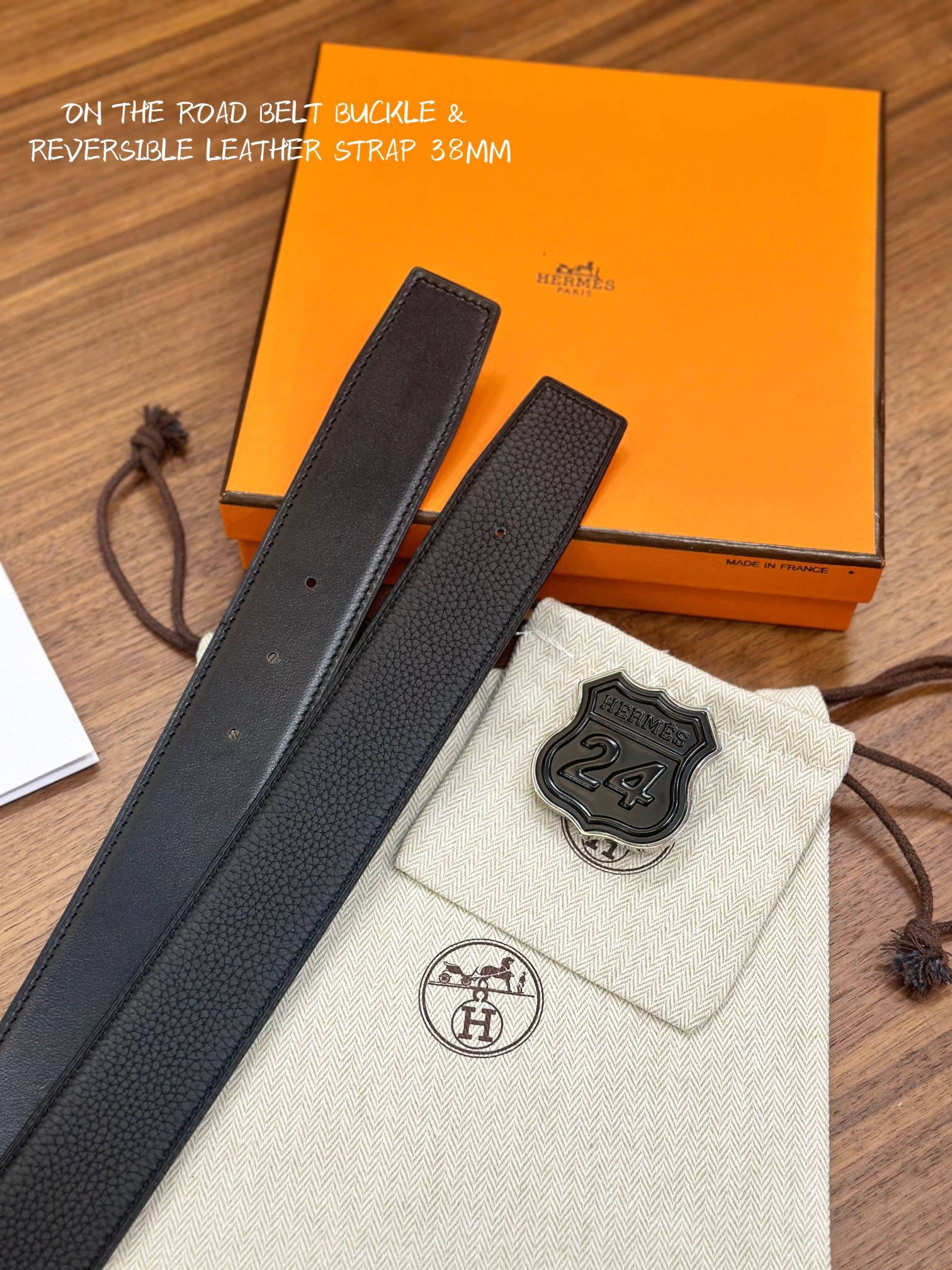 Hermes Men Belt Width 3.8cm