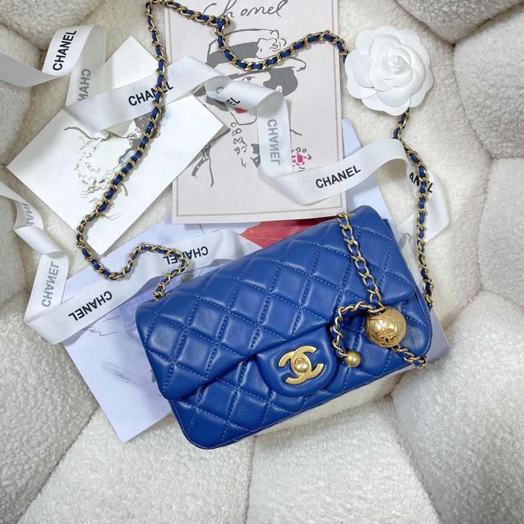 Chanel AS1787 Shoulder Bags Sheepskin 20cm