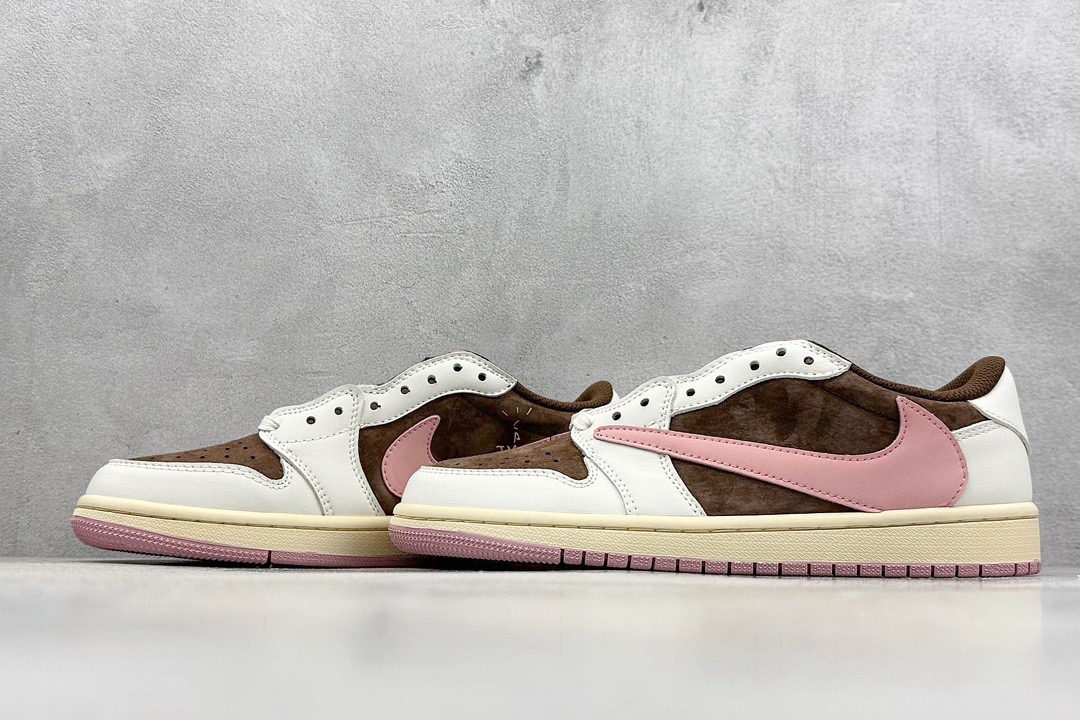 Nike Air Jordan 1 x Travis Scott Low Top Sneaker Shoes Gr. 36-46