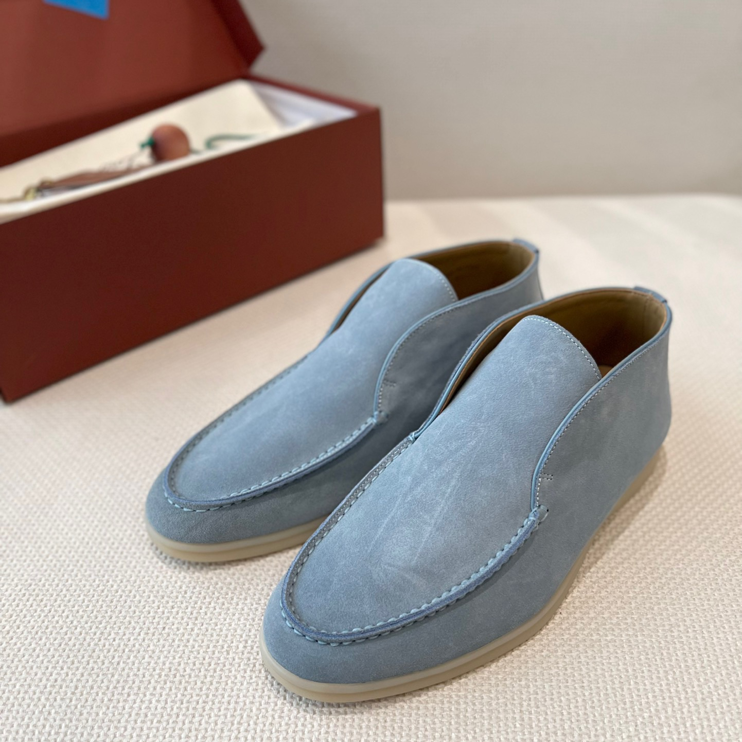 Loro Piana Unisex Loafers High Top Size 36-45