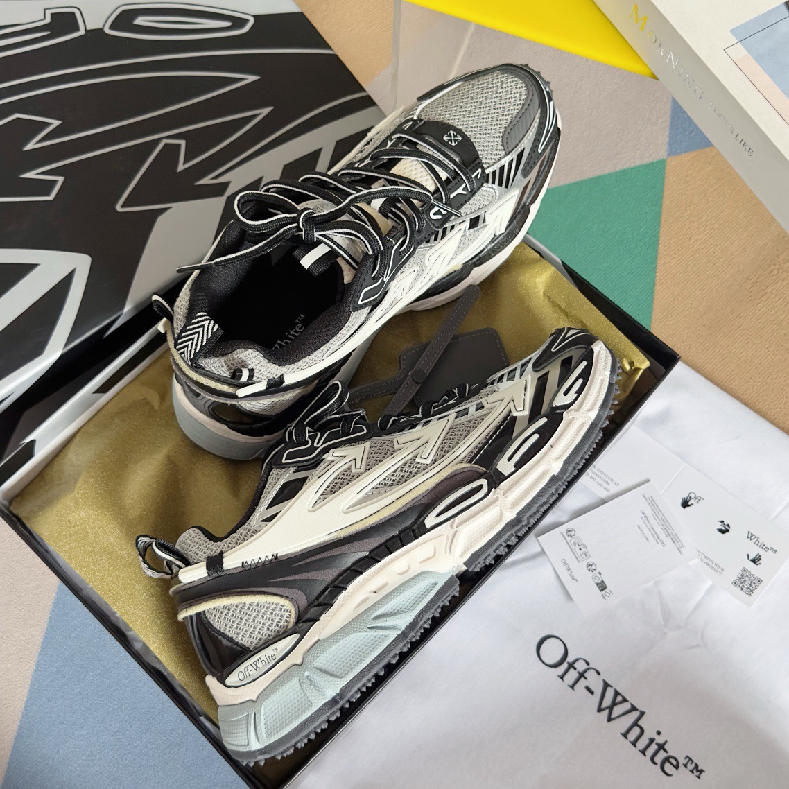 OFF White 2024ss Ow Be Right Back Sneaker Size 36-46