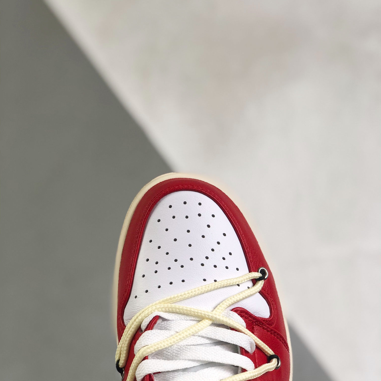 Nike Air Jordan 1 x OFF White Low Top Sneakers Shoes Gr. 36-46