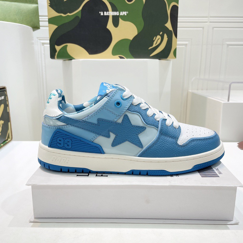 Bape SK8 STA Sneaker Size 36-45   8-Color