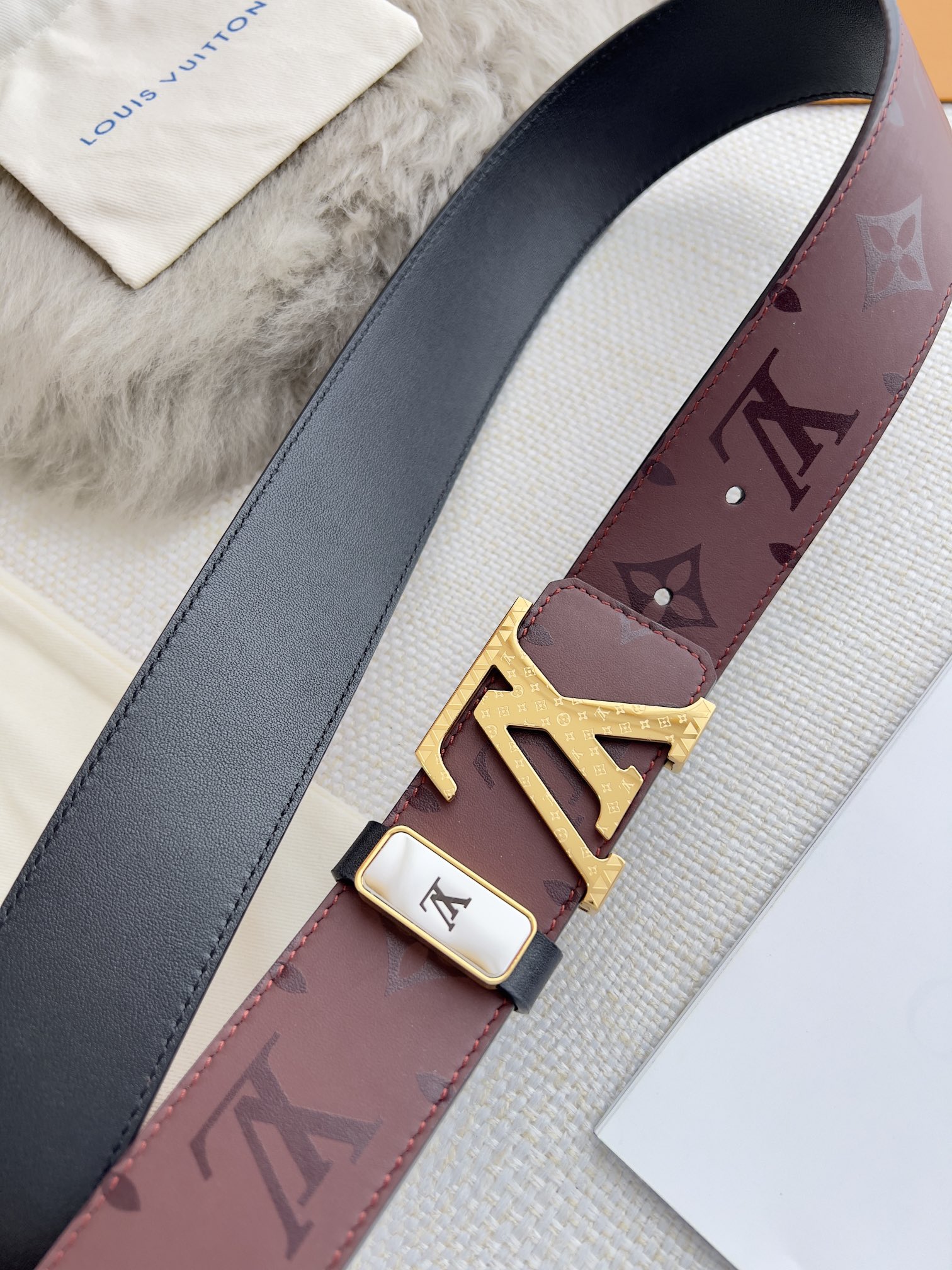 Louis Vuitton Men Belt Width 3.8cm