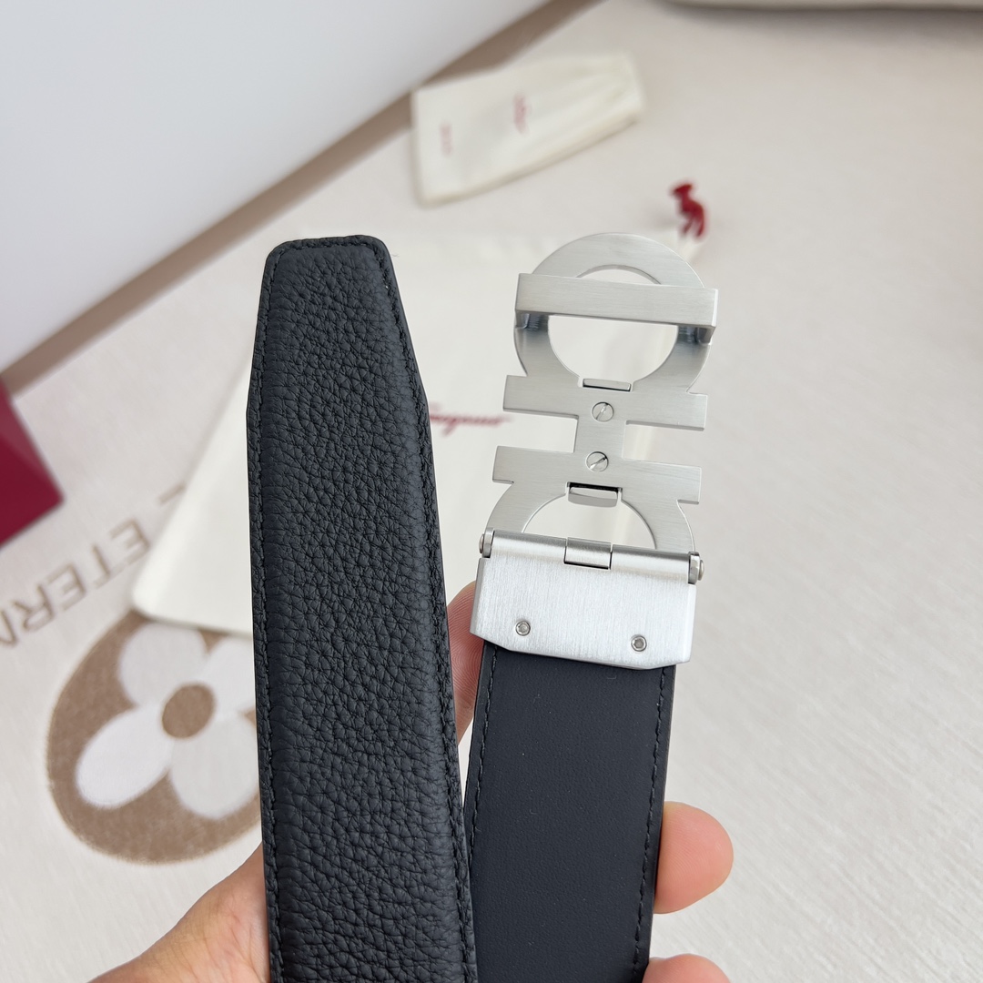 Ferragamo Men Belt Width 3.5cm