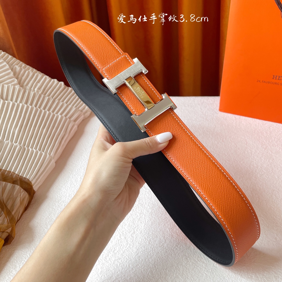 Hermes Men Belt Width 3.8cm