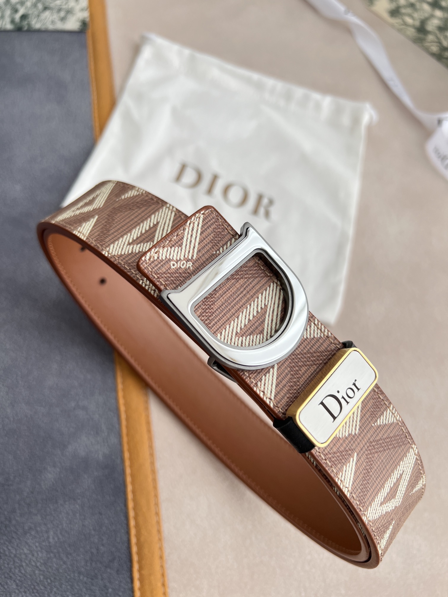 Dior Men Belt Width 3.5cm