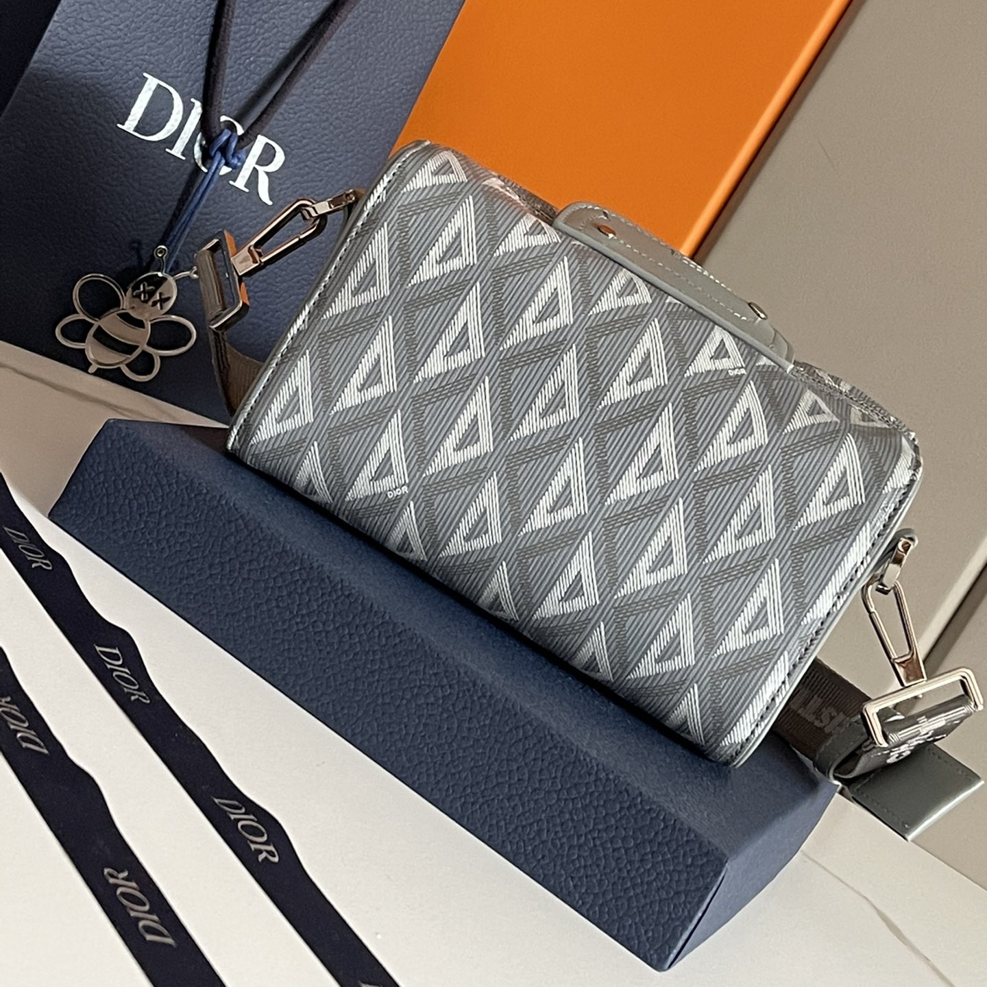 Dior 2022SS Lingot Men Shoulder Bags 21.5*11*12.5cm