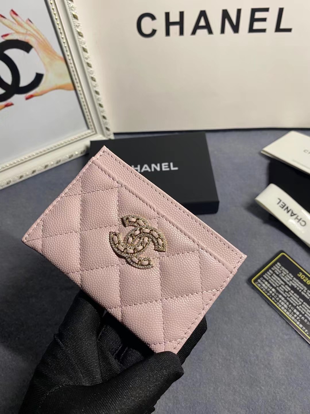 Chanel Card Holder Size 11*7cm
