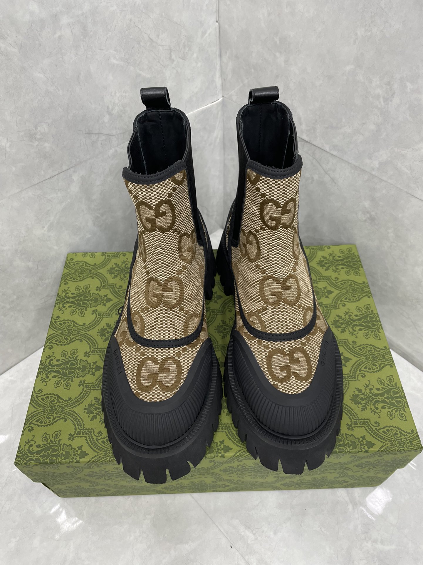 Gucci 23fw New Boots Unisex Size 35-46