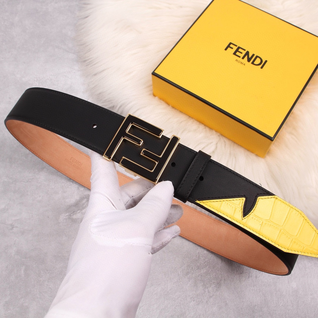 Fendi Men Belt Width 3.8cm