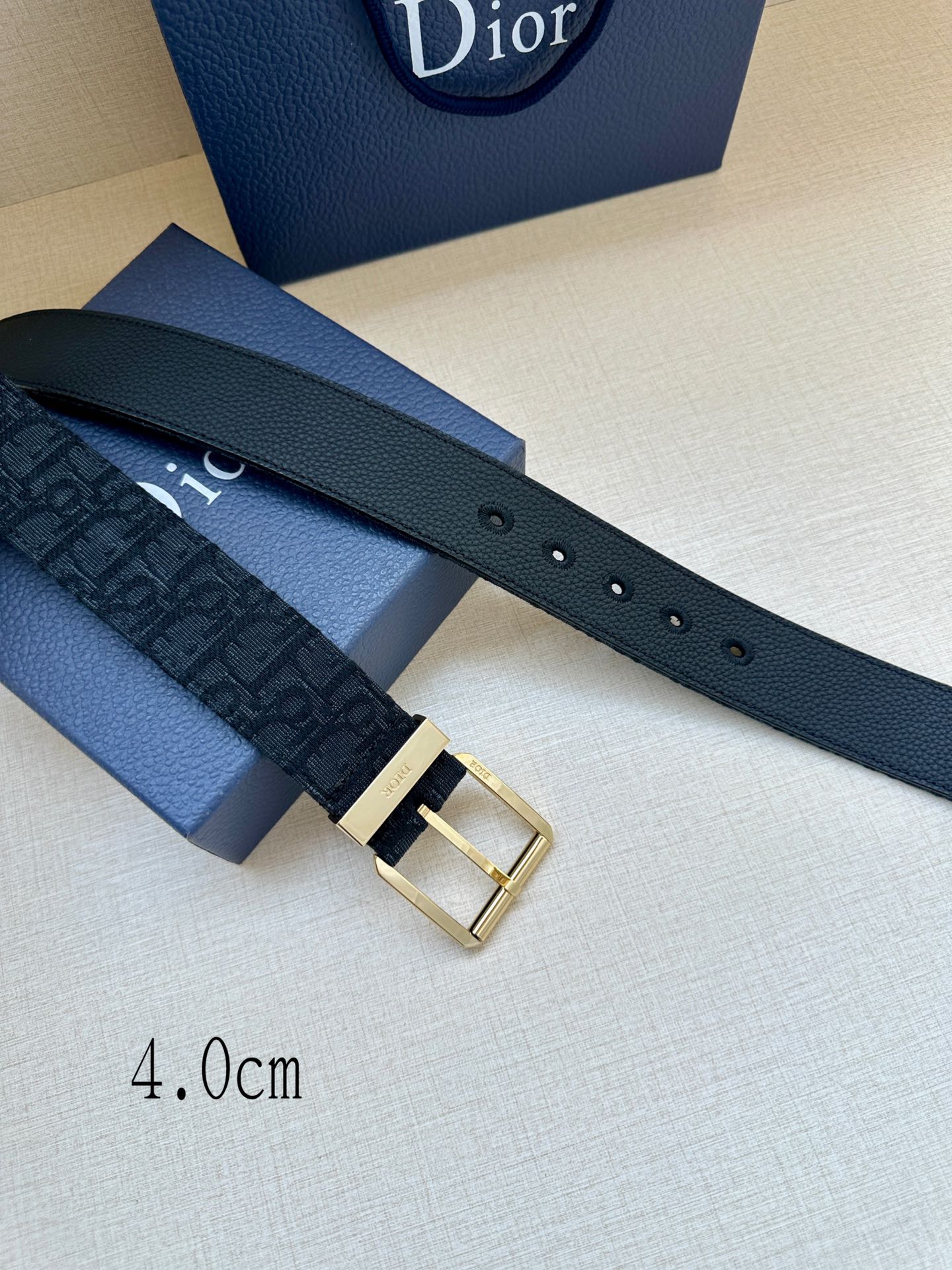 Dior Men Belt Width 4cm