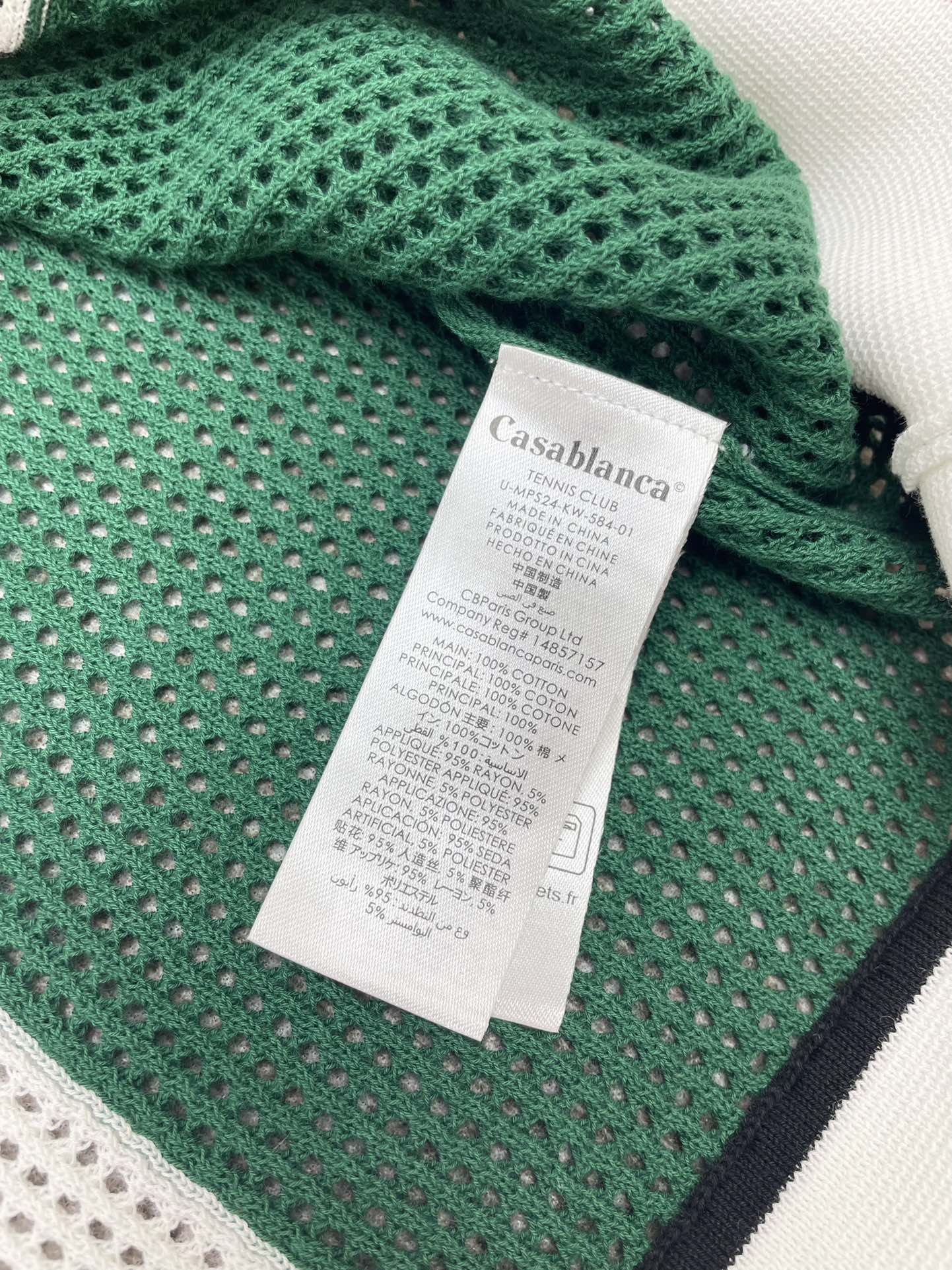 Casablanca Polo Shirt Size S-XL