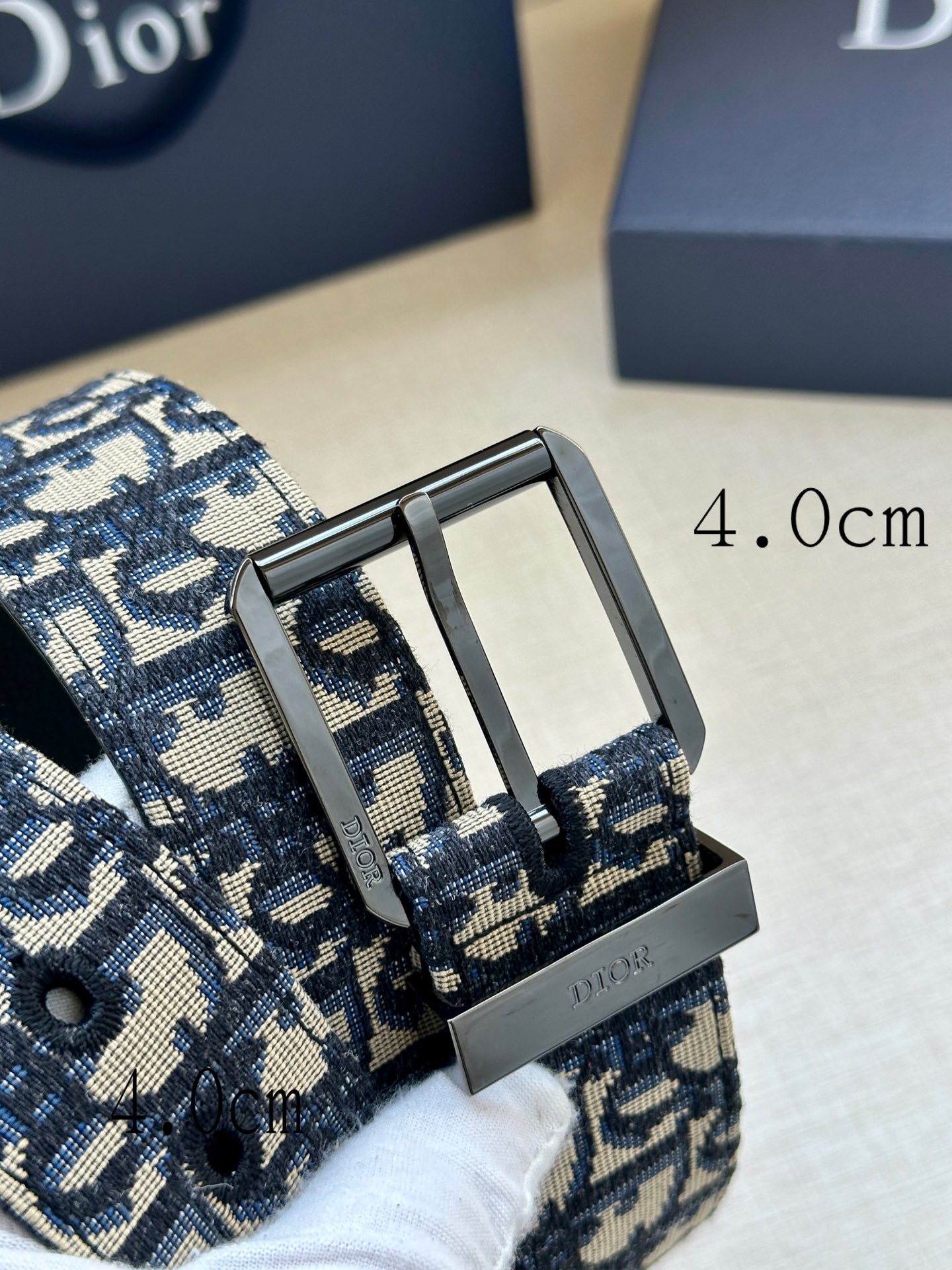 Dior Men Belt Width 4cm