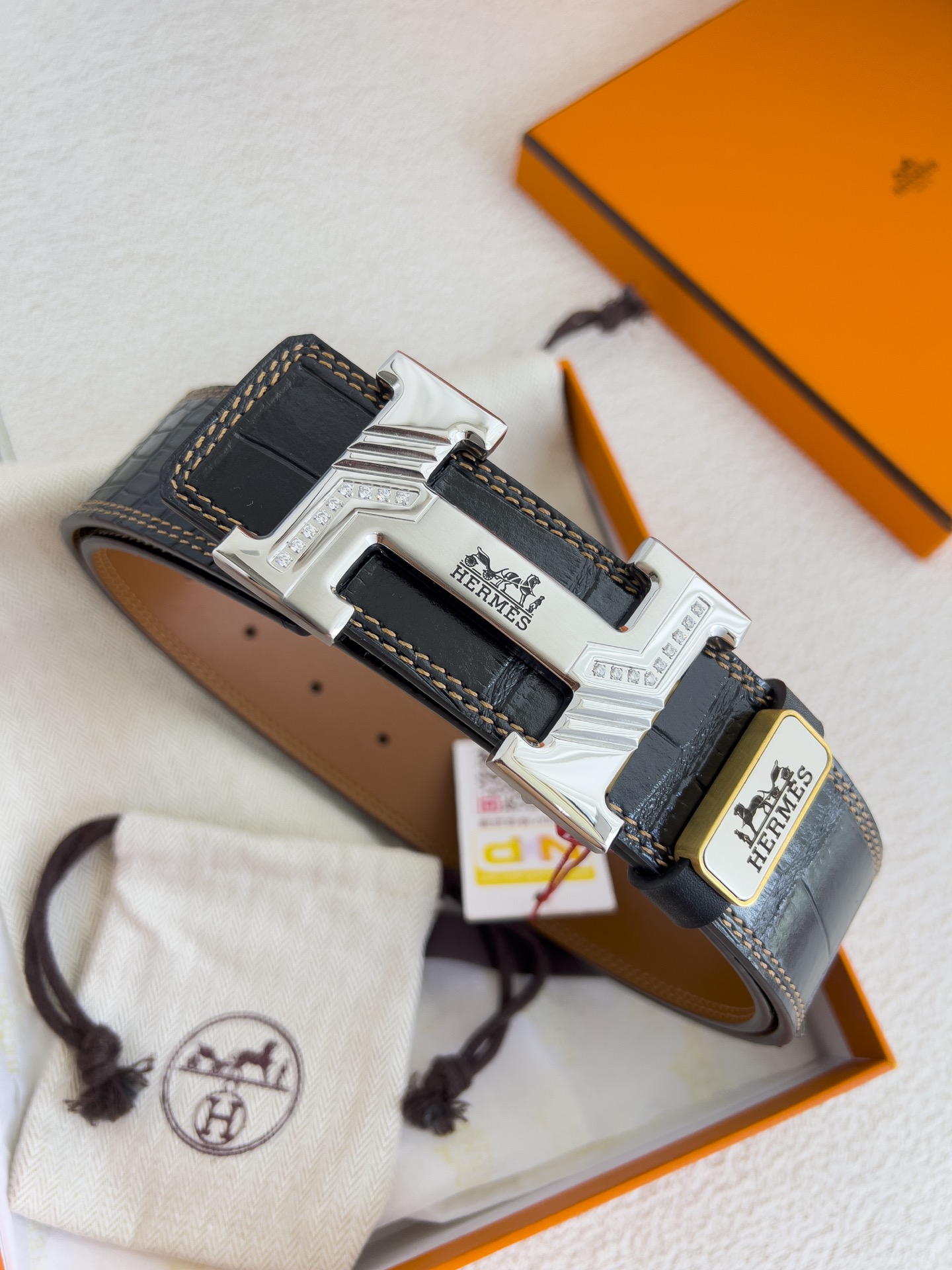 Hermes Men Belt Width 3.8cm