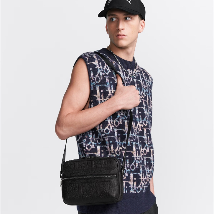 Dior Rider 2.0 Men Shoulder Bags Size 23*17*7.5cm