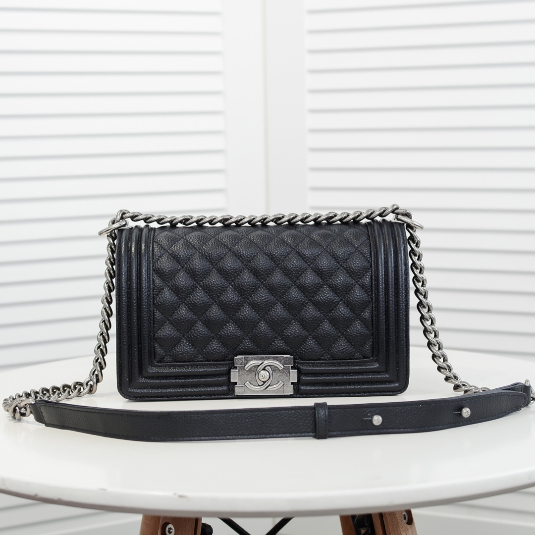 Chanel Chain Shoulder Bags Silver metal Size 25*15*8cm 7-Color