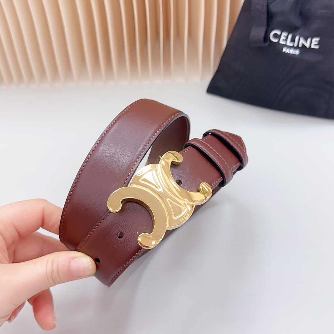 Celine Women Belt Width 3.4cm
