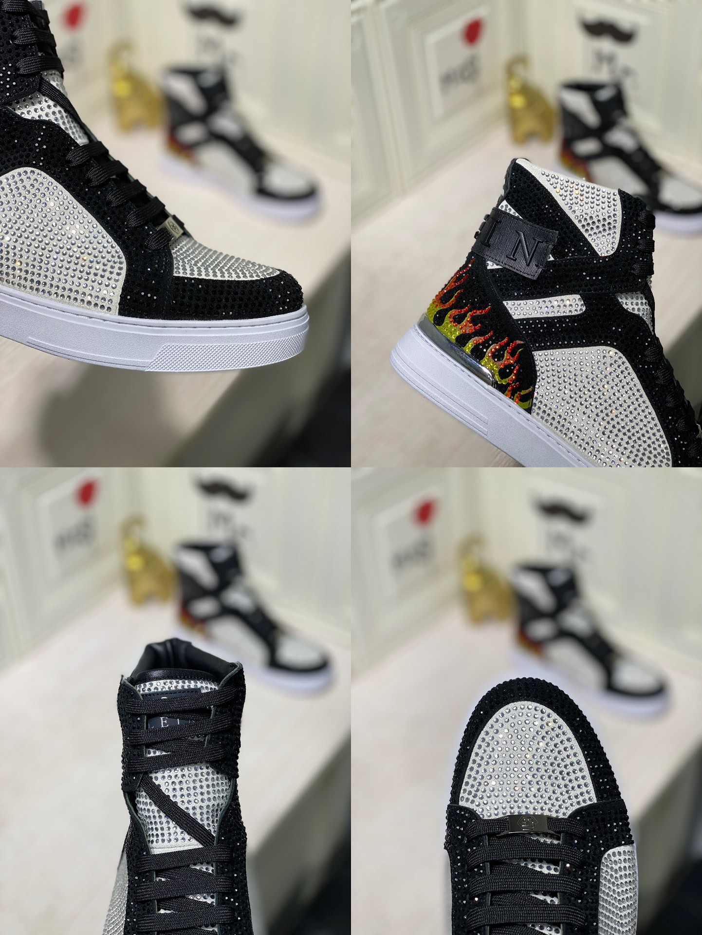 Philipp Plein Mens Outdoor Sneakers Shoes 38 - 45