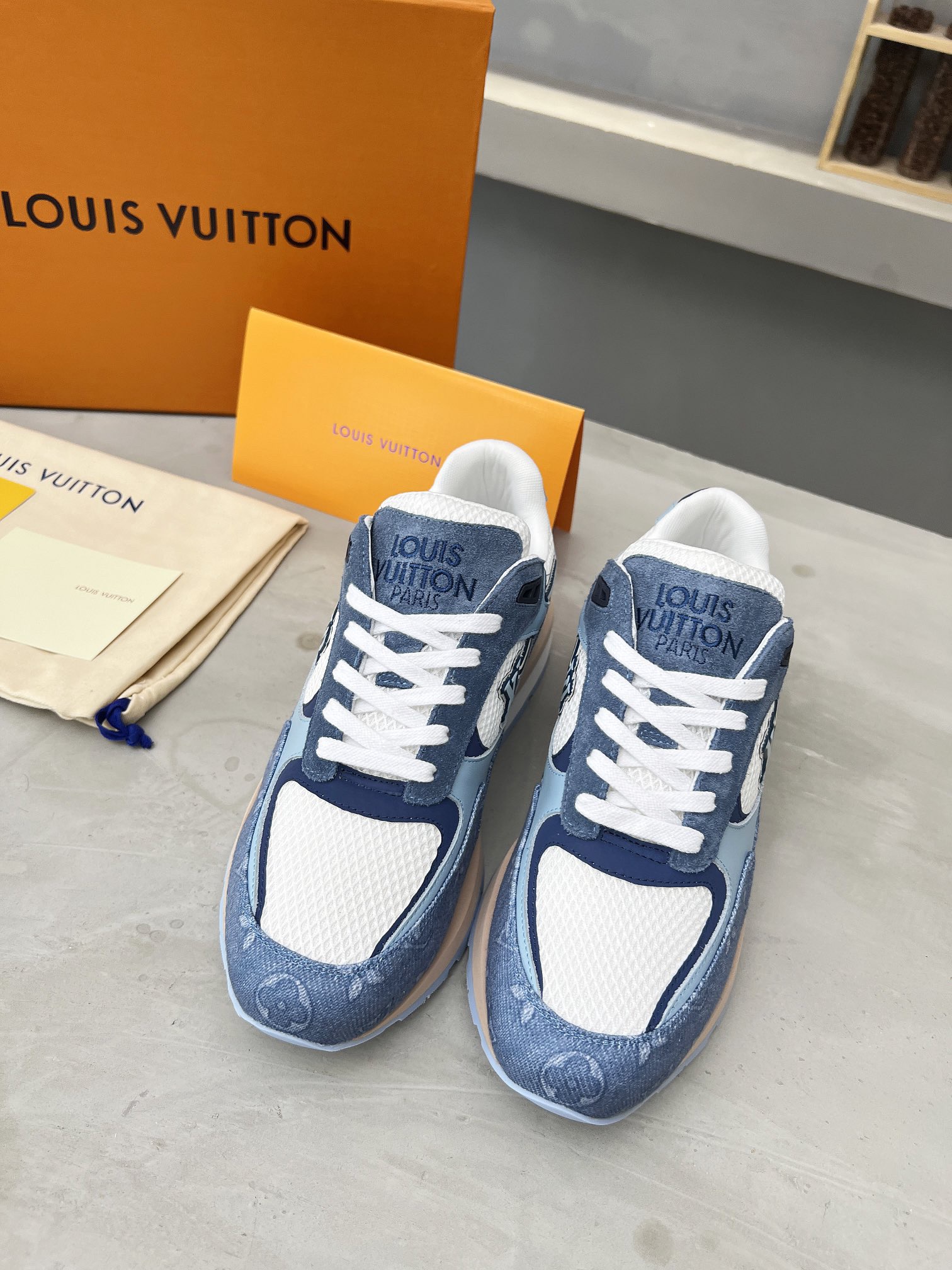 Louis Vuitton Run Away Sneaker Size 40-45