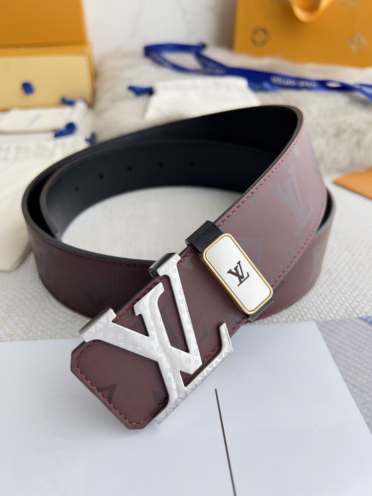 Louis Vuitton Men Belt Width 3.8cm