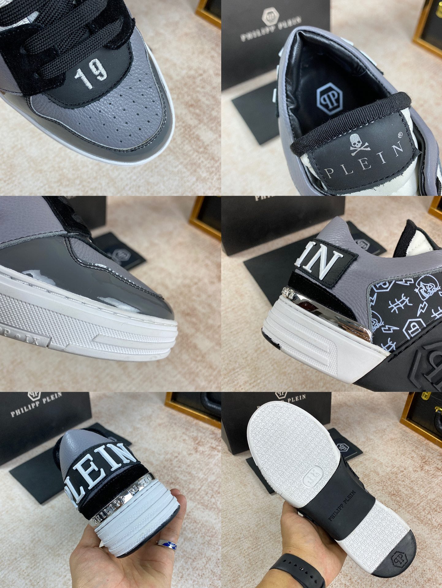 Philipp Plein Mens Outdoor Sneakers Shoes 38 - 45