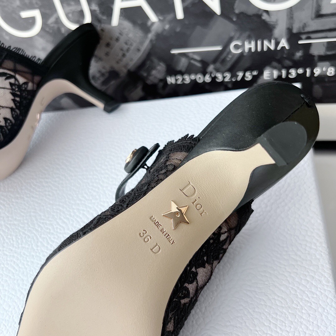 Dior Capture Heeled Mule Pumps Size 35-40