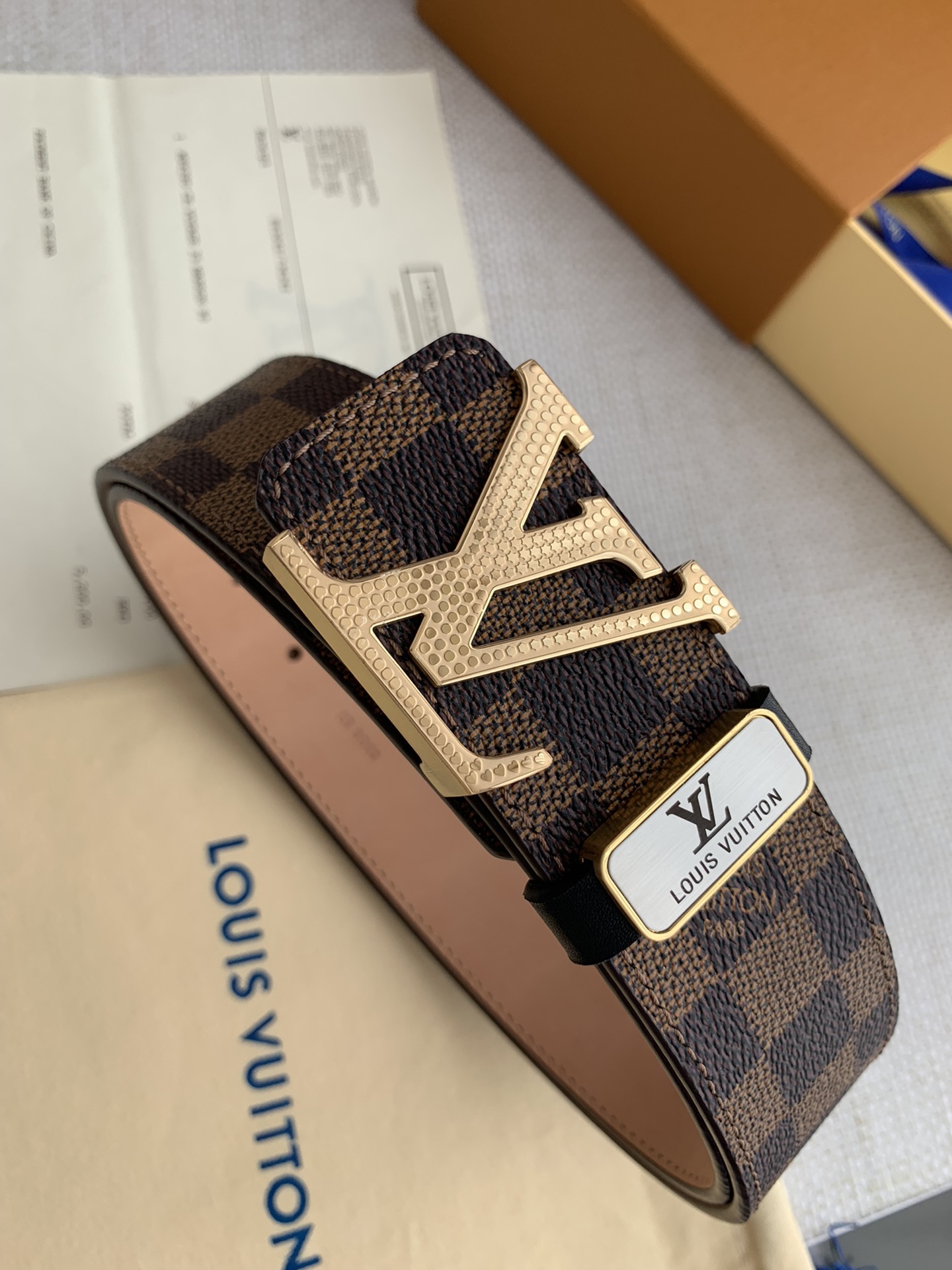 Louis Vuitton Men Belt Width 3.8cm