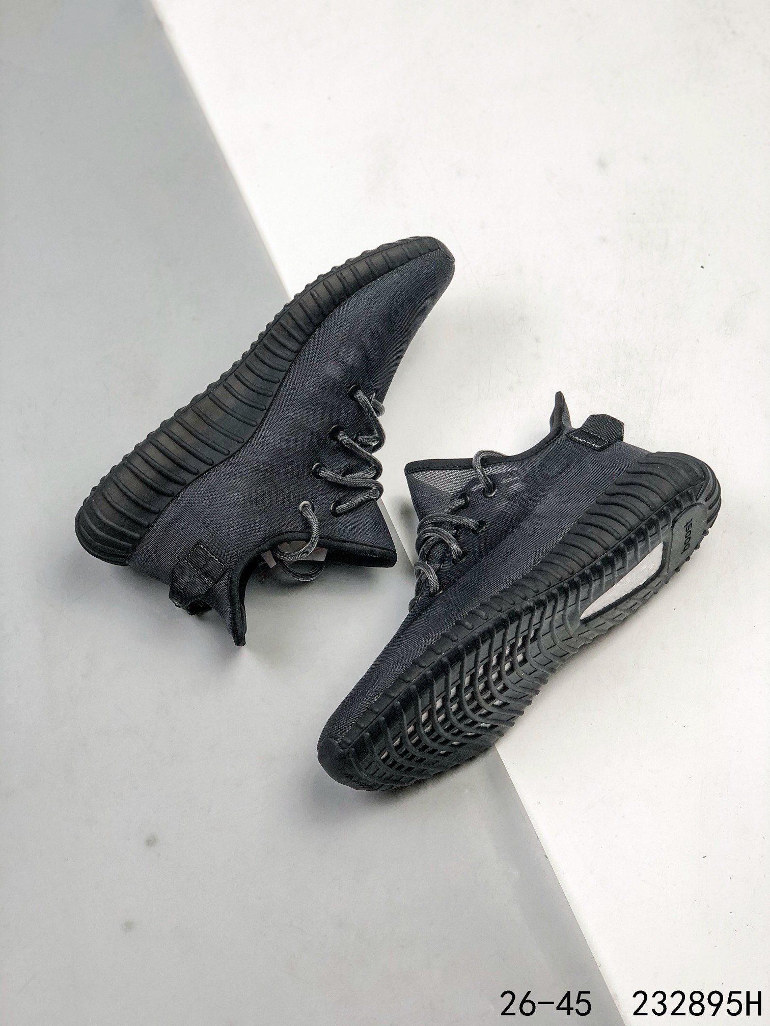 Yeezy 350 Boost 350 V2 Mono Lce Mens/Women Sneakers Shoes Black 36 - 45