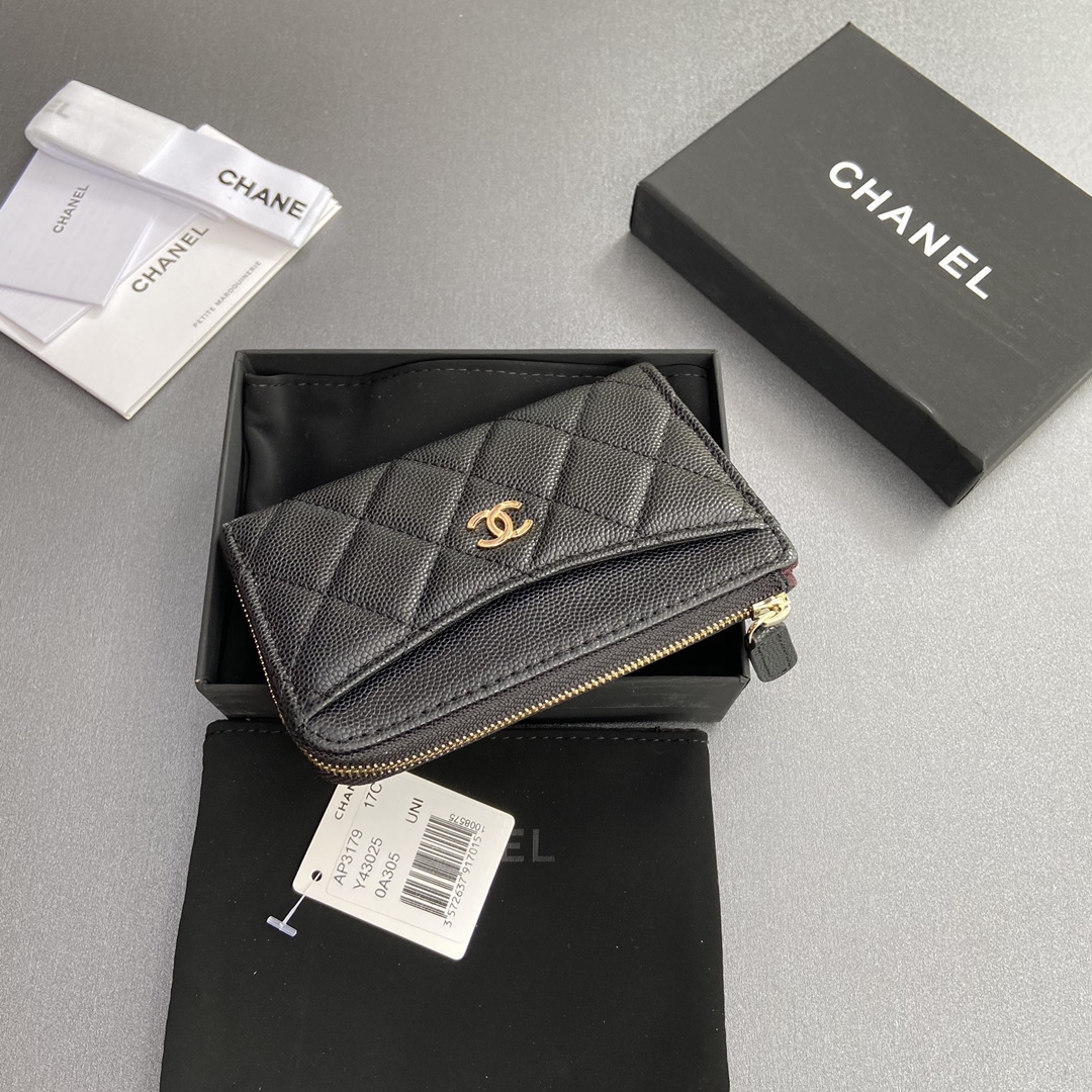 Chanel Card Holder Size 13*9*2cm