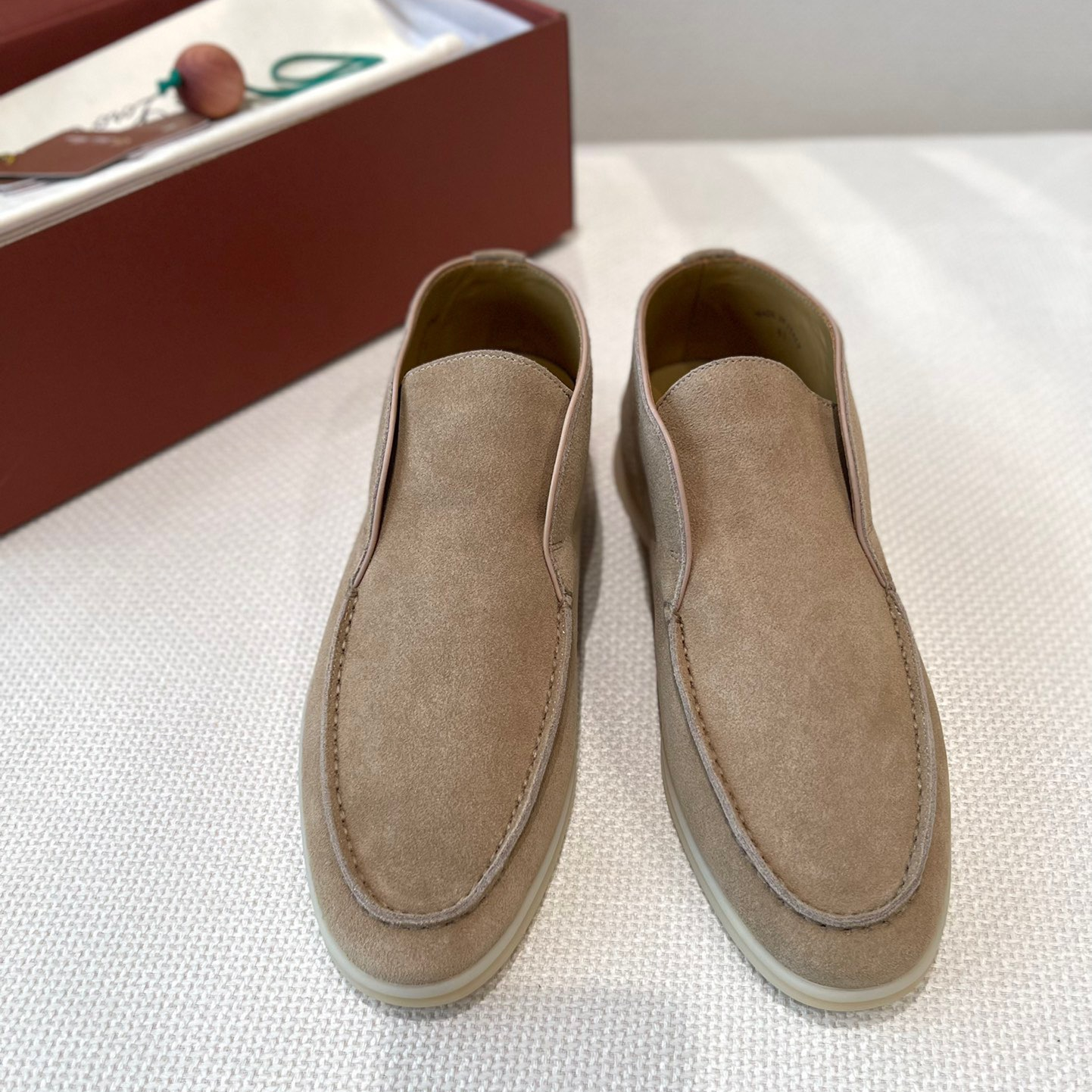 Loro Piana Unisex Loafers High Top Size 36-45