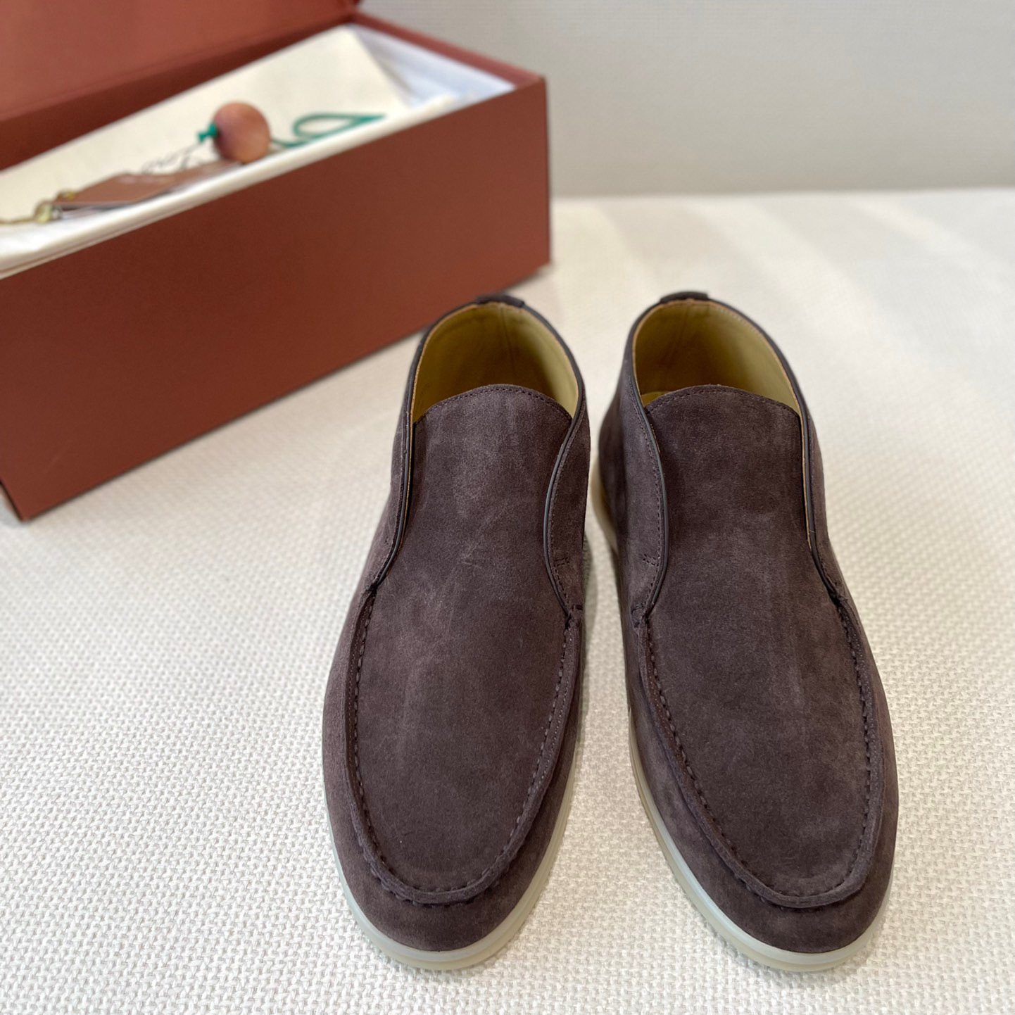 Loro Piana Unisex Loafers High Top Size 36-45