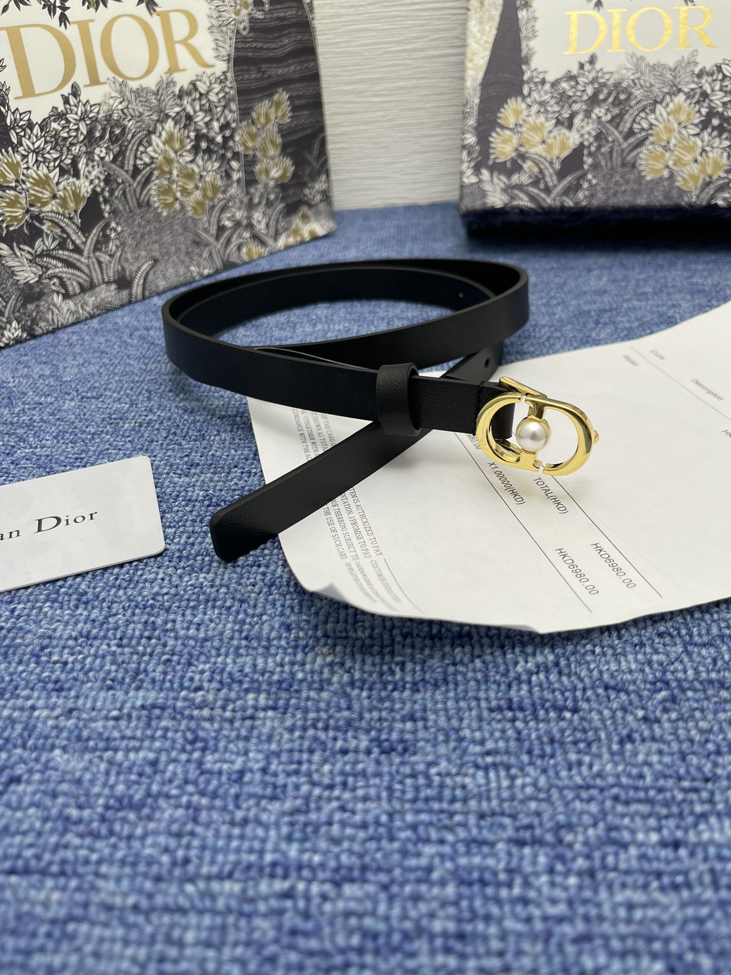 Dior Women Belt Width 2cm