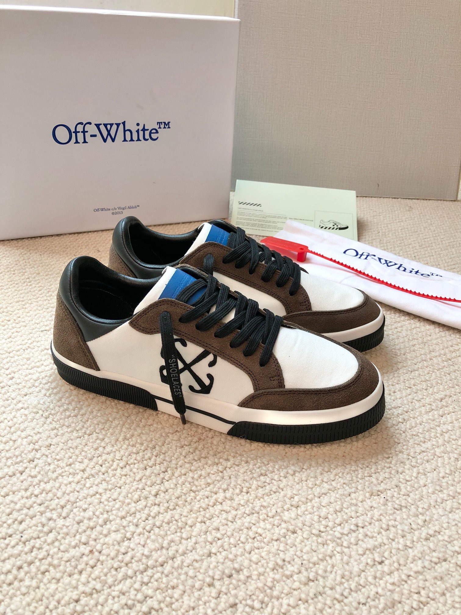 OFF White 2024ss New Low Vulcanized Sneaker Size 36-45