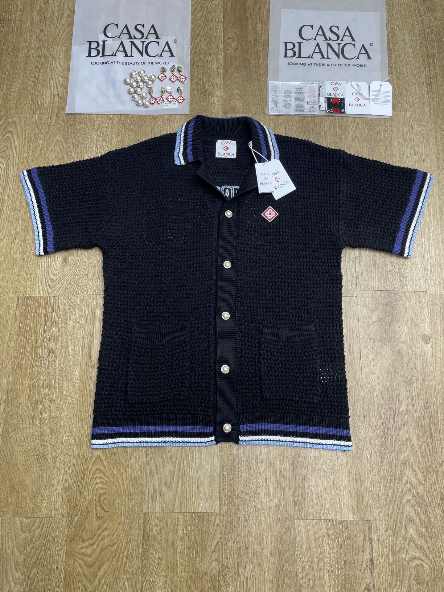 Casablanca Polo Shirt Size S-XL