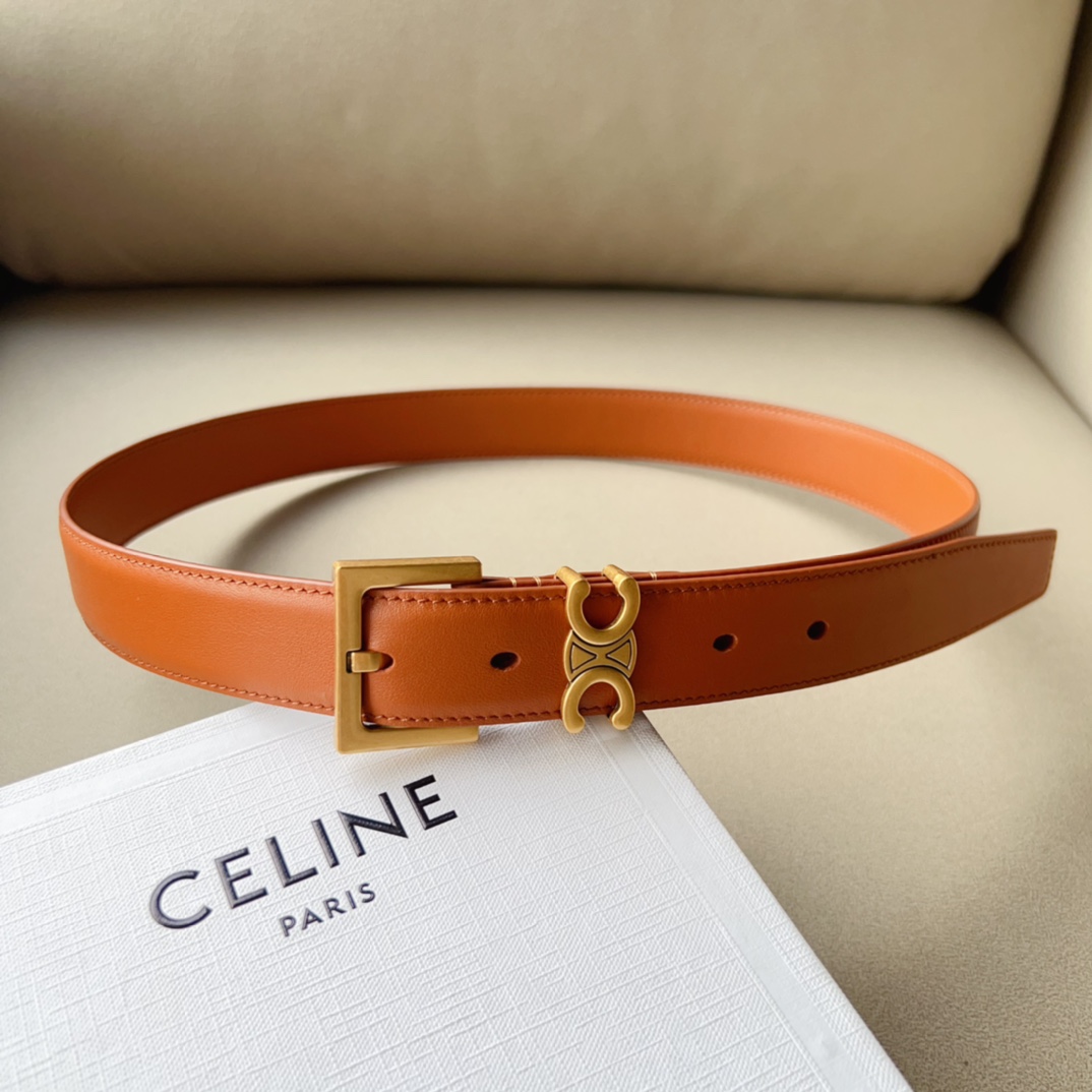 Celine Women Belt Width 3cm