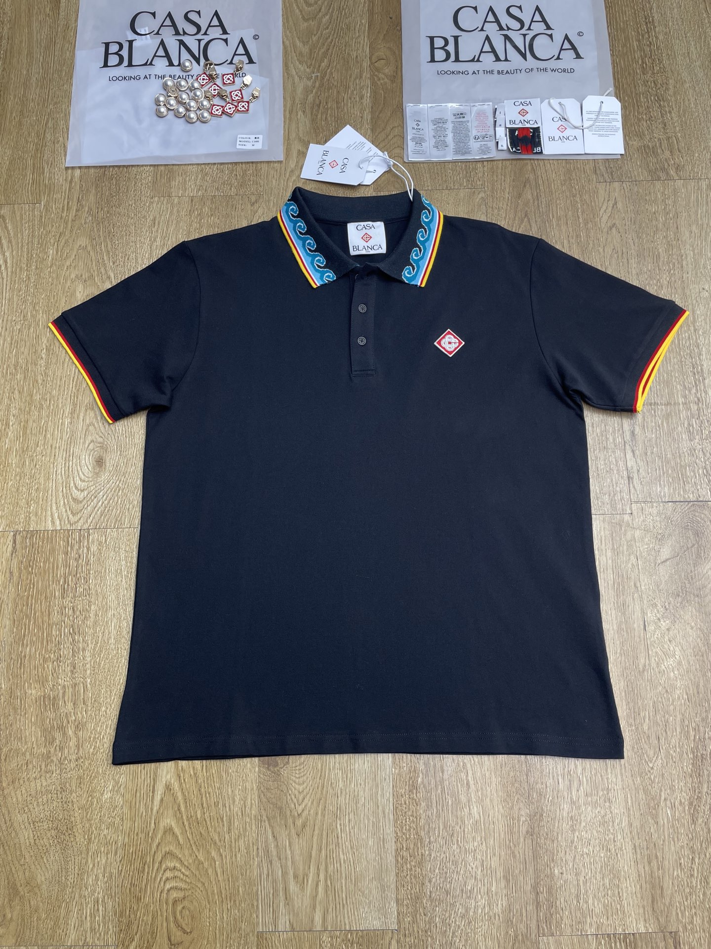Casablanca Polo Shirt Size S-XL