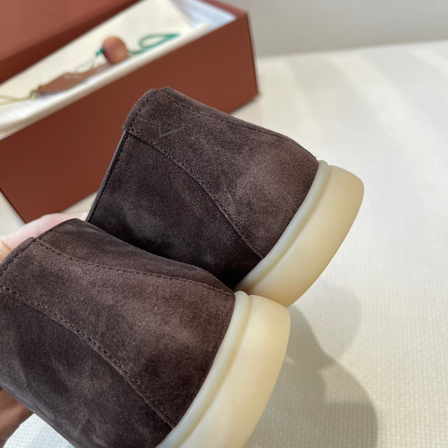 Loro Piana Unisex Loafers High Top Size 36-45