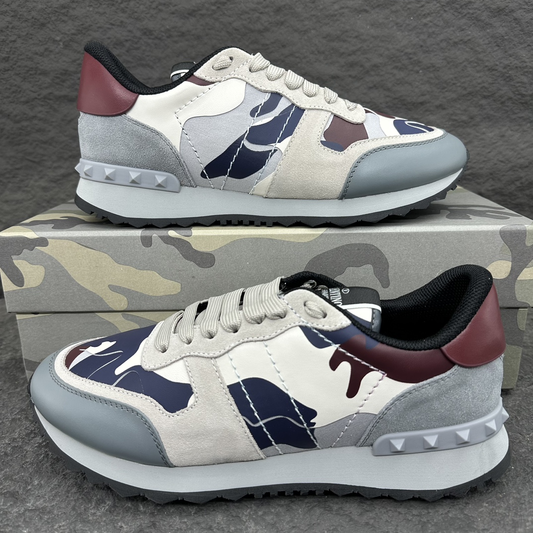 Valentino Camouflage Rockrunner Sneaker Size 36-46