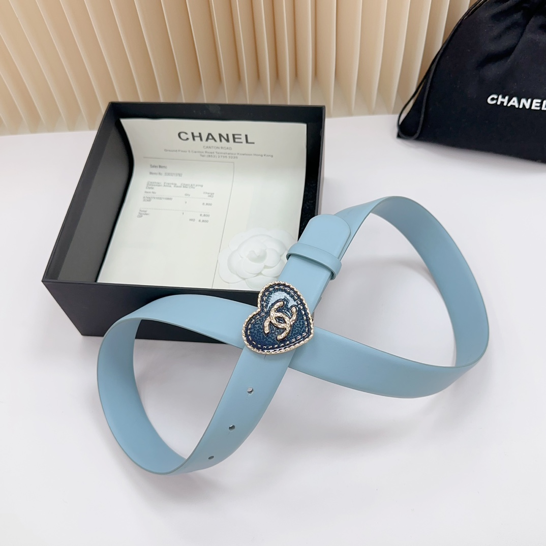 Chanel Women Belt Width 3cm
