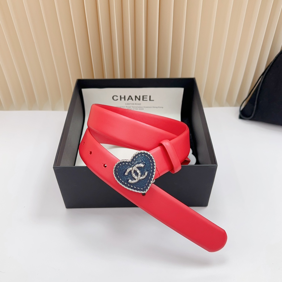 Chanel Women Belt Width 3cm
