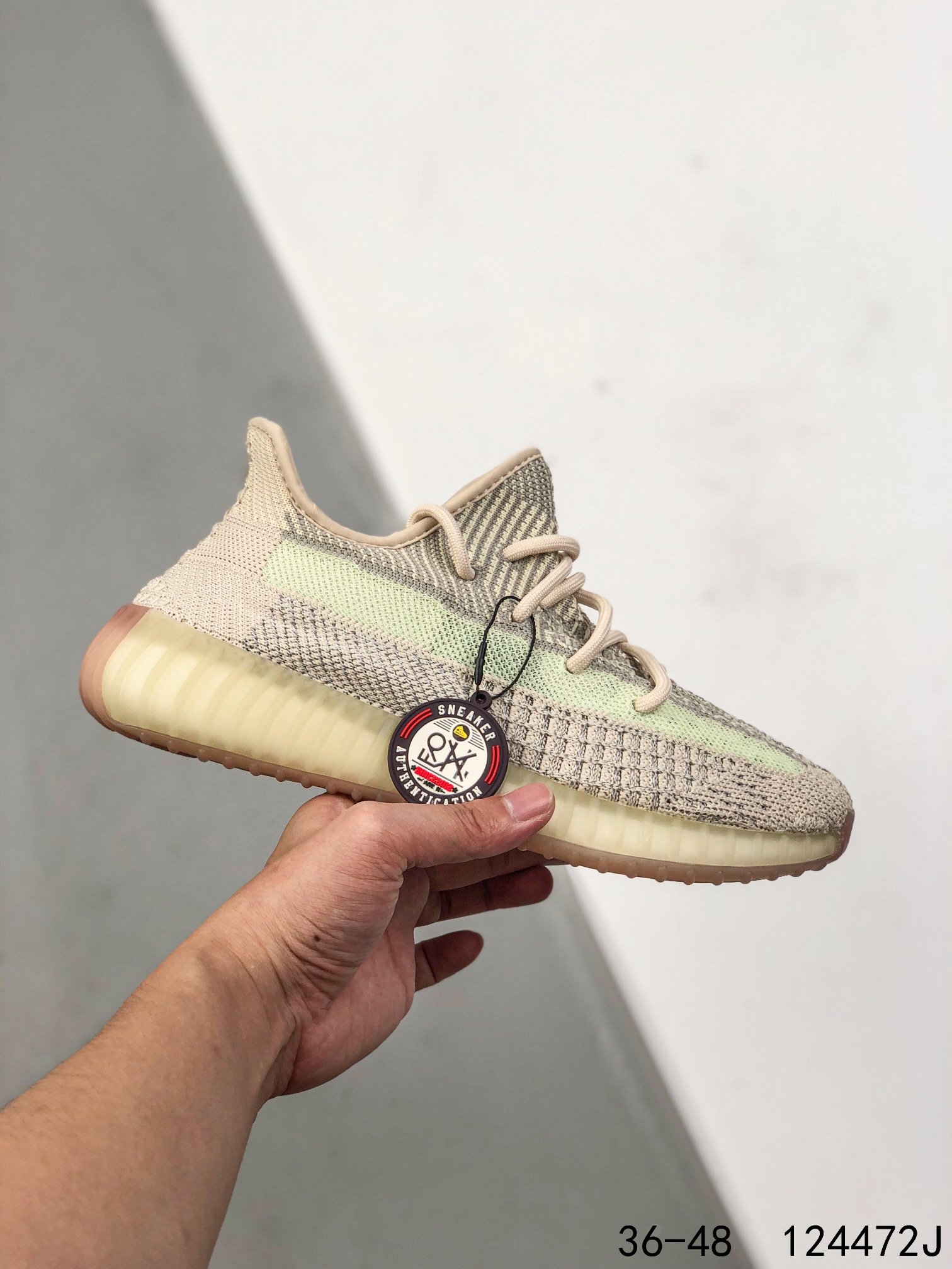 Yeezy 350 Boost 350 V2 Mens/Women Sneakers Shoes Light Brown 36 - 45