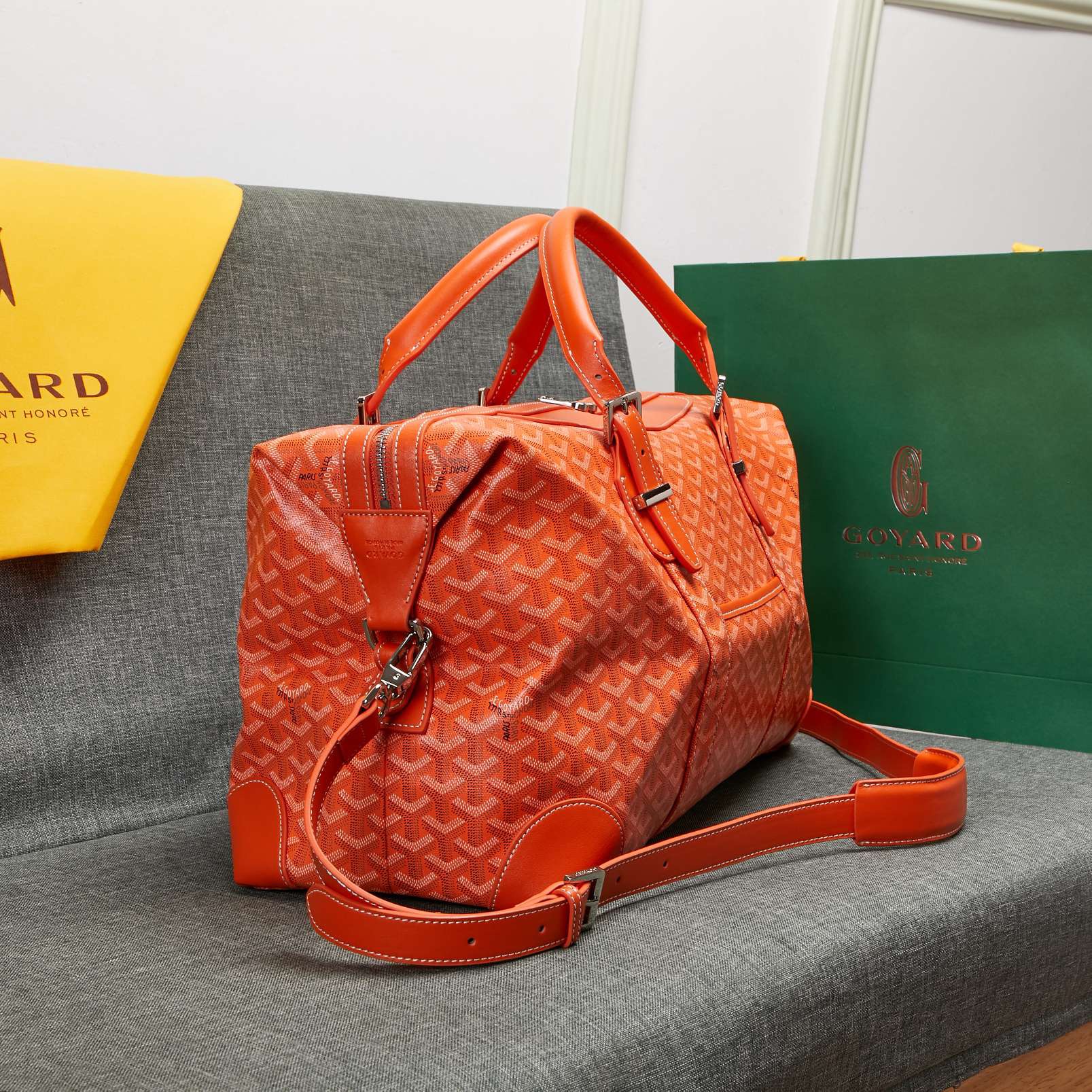 Goyard Bowling Travel Bags Size 48*28*22cm